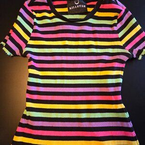KILLSTAR - Blair Rainbow Top